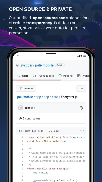 Pali Wallet - DEX, NFT & DeFi應用截圖