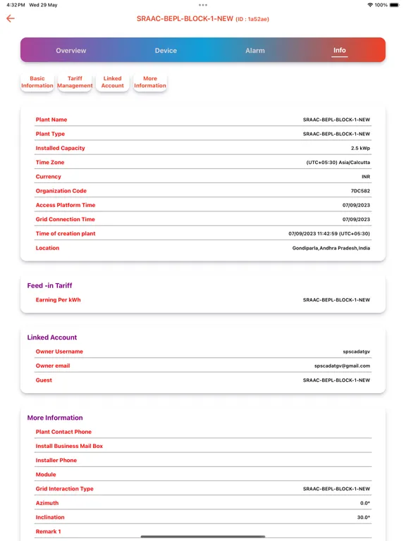Polycab Solar iPad  سکرین شاٹس