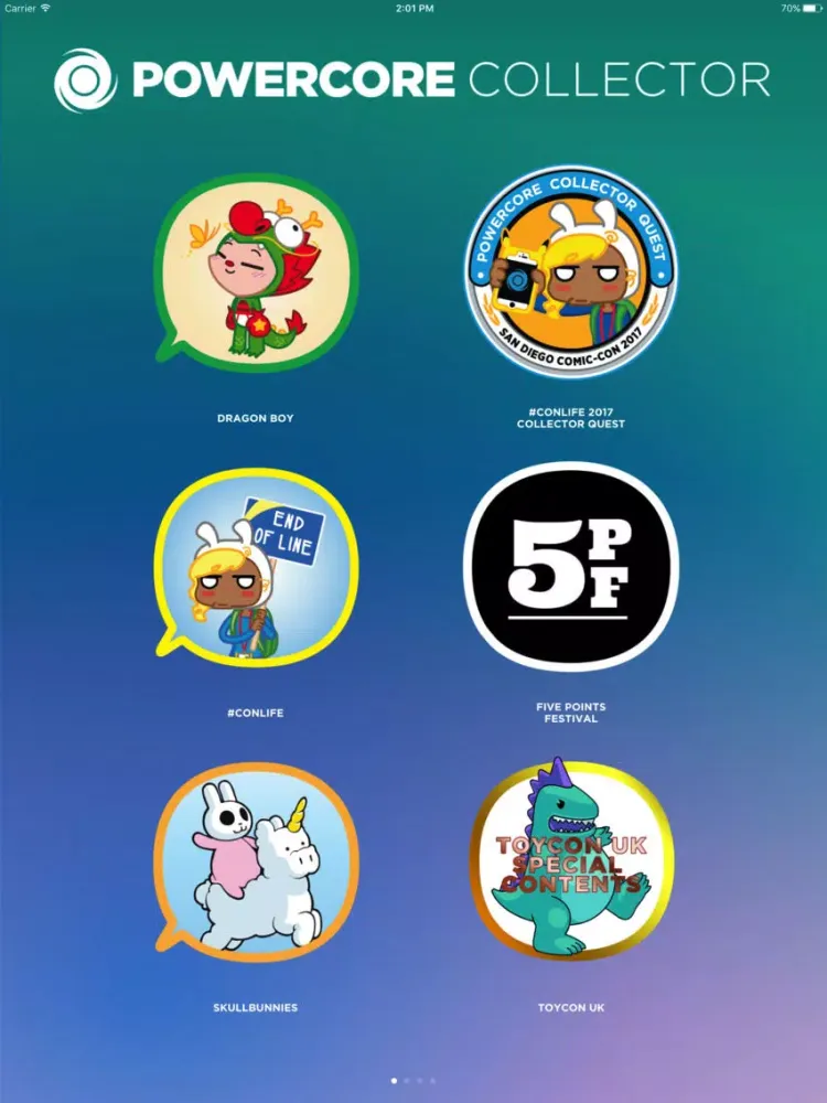 PowerCore Collector - Toys/Art iPad  스크린샷