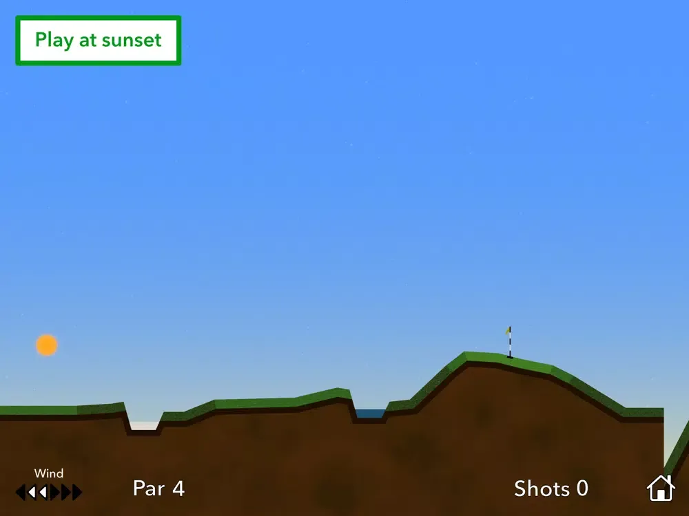 Captures d'écran de Bump 'n' Run Golf - 2D iPad 