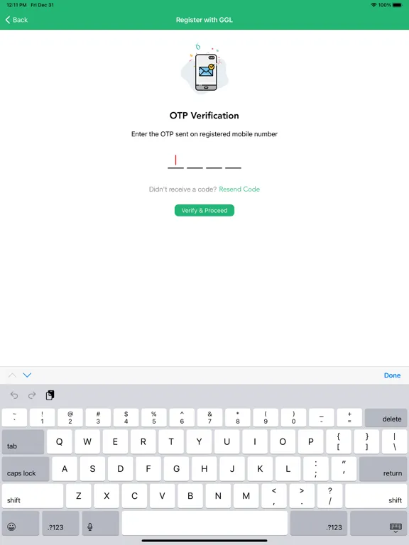 تصاویر Consumer App - GGL iPad 