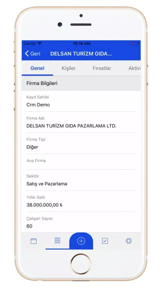 Ofisim CRM Mobil স্ক্রিনশট