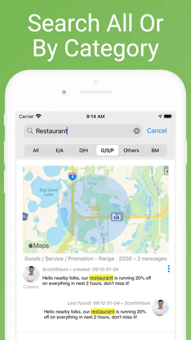Скриншоты Proche-Nearby Chat&Meet People