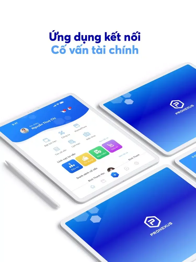 ProNexus - Cố vấn tài chính iPad  Screenshots