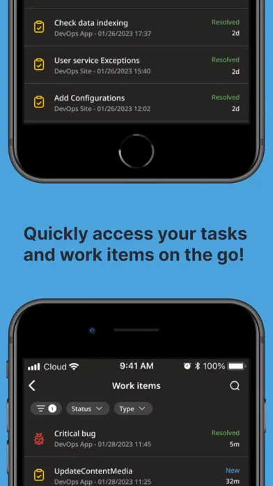 Az DevOps स्क्रीनशॉट