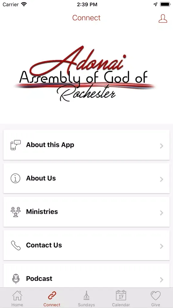 ภาพหน้าจอของ Adonai Assembly of God