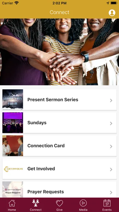 Zrzuty ekranu Agape Christian Fellowship