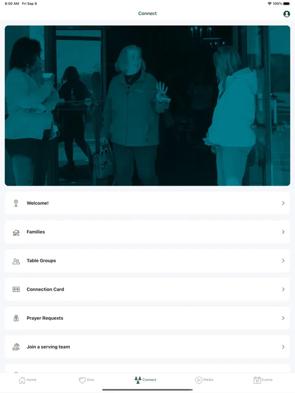 Скриншоты Bridgeway Church Kokomo iPad 