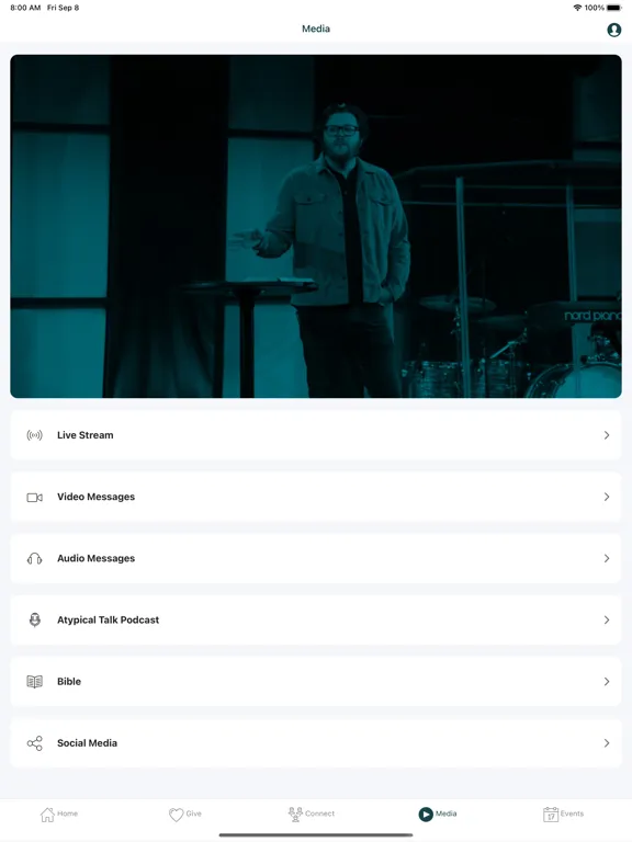 Скриншоты Bridgeway Church Kokomo iPad 