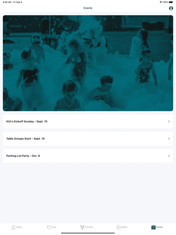 Скриншоты Bridgeway Church Kokomo iPad 