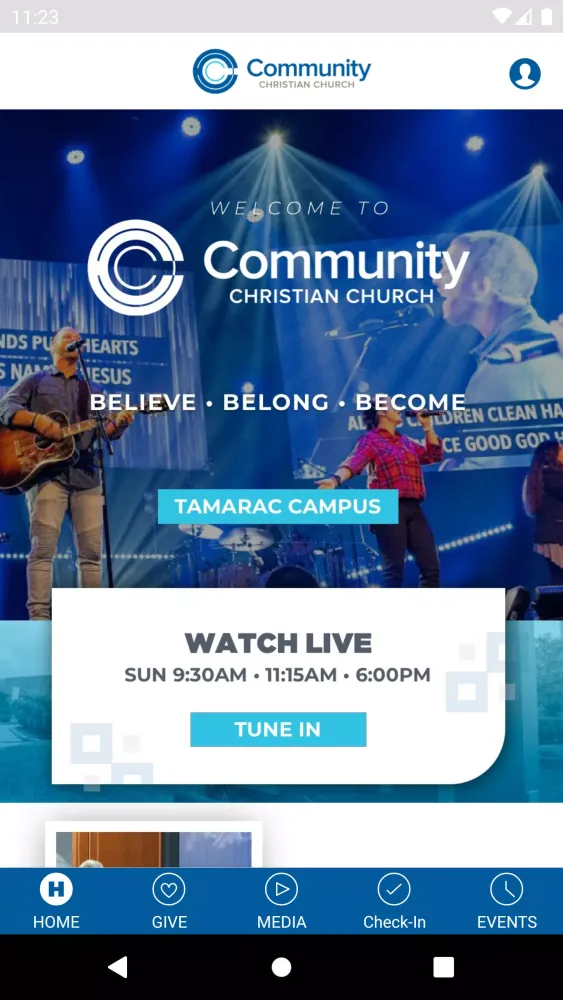 Capturas de pantalla de Community Christian Church App