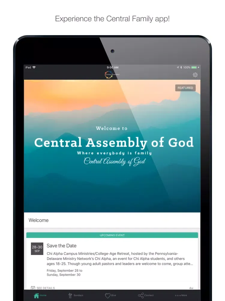 Central Family iPad  سکرین شاٹس