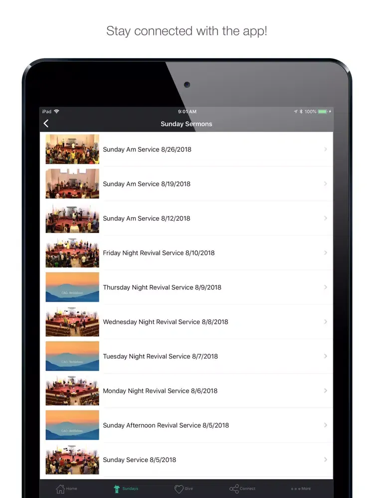 Central Family iPad  سکرین شاٹس