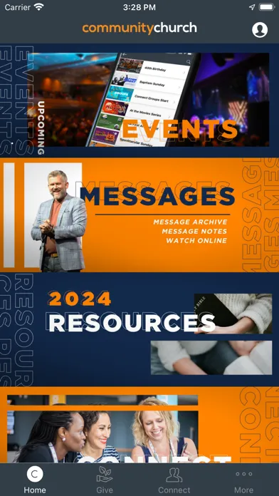 Capturas de tela do Community Church Ashburn