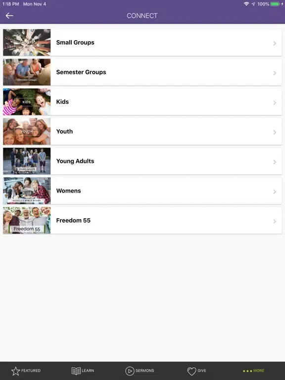 تصاویر Cornerstone Church Markham iPad 