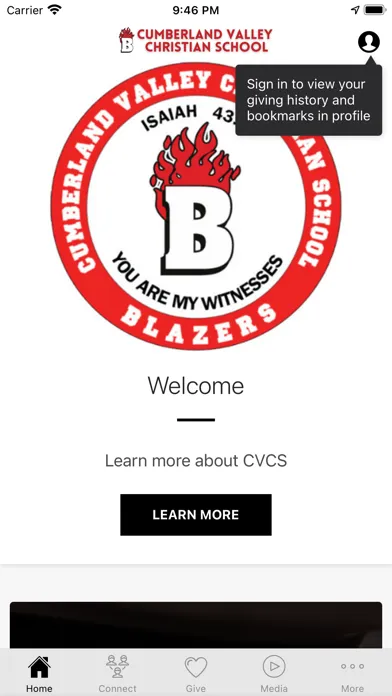 ภาพหน้าจอของ Cumberland Valley Christian