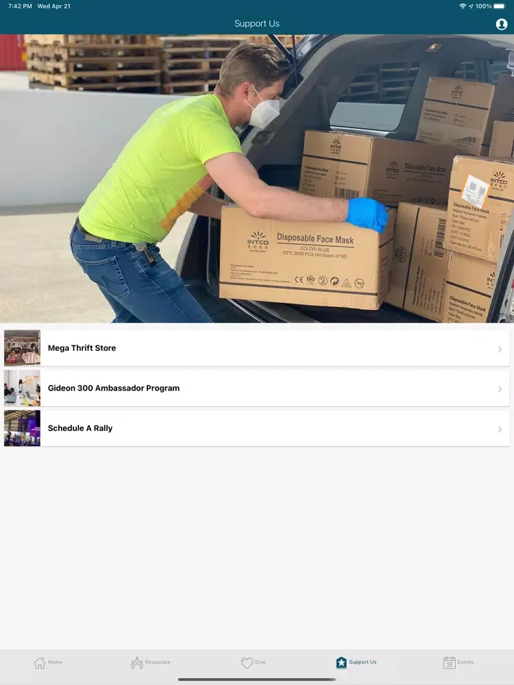 Delmarva Adult &Teen Challenge iPad  Screenshots