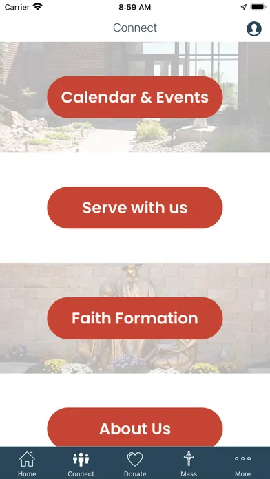 Divine Mercy Parish Gardner سکرین شاٹس