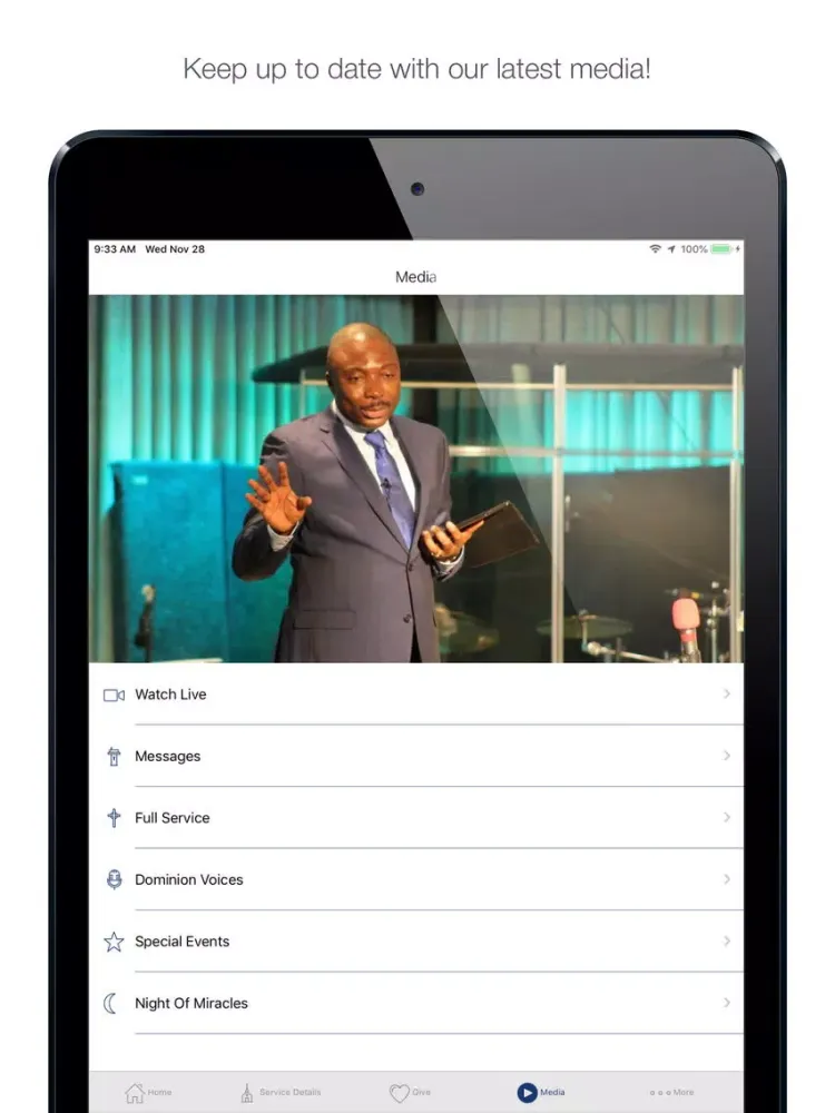 صور Dominion Life Christian Center iPad 