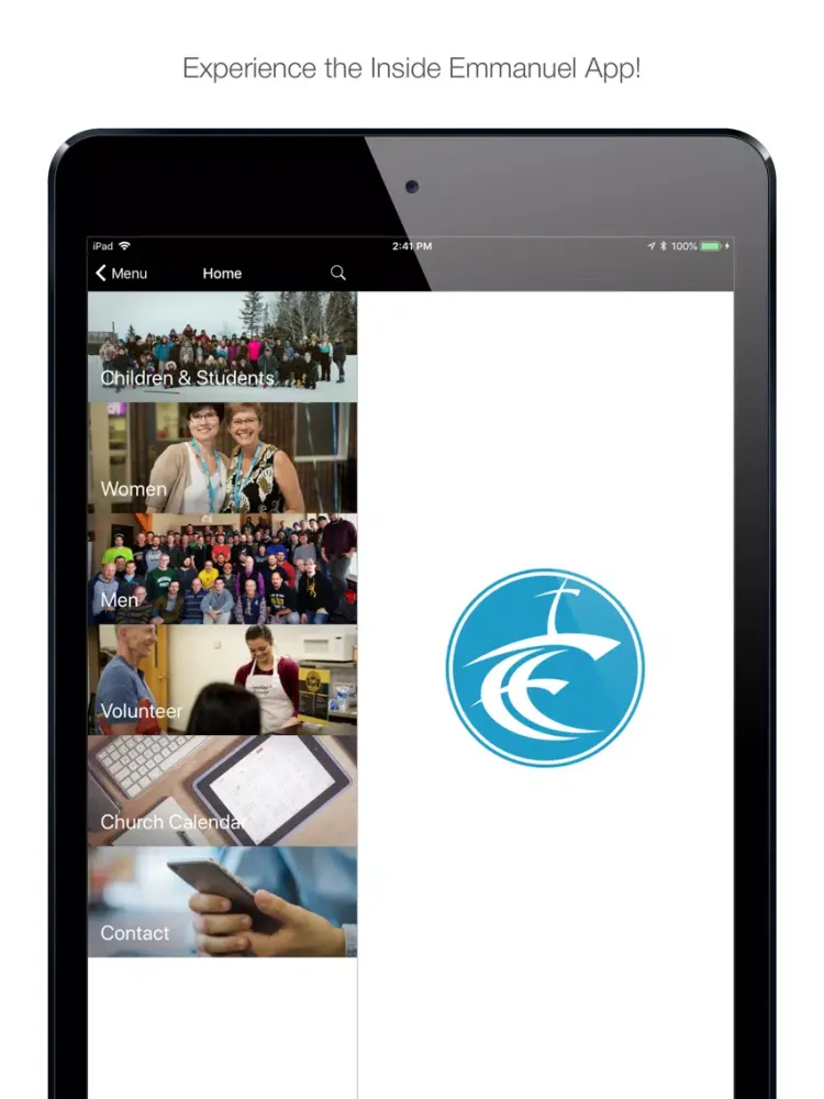 Скриншоты Inside Emmanuel iPad 