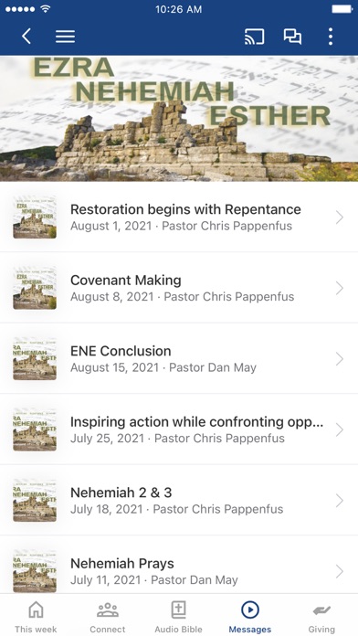 Ảnh chụp màn hình của First Covenant Church Willmar