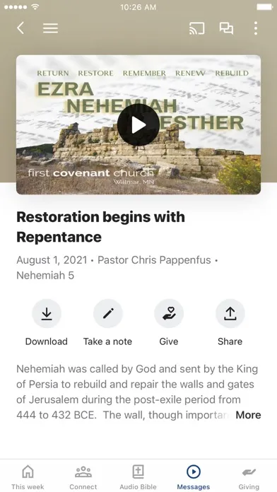 Скриншоты First Covenant Church Willmar