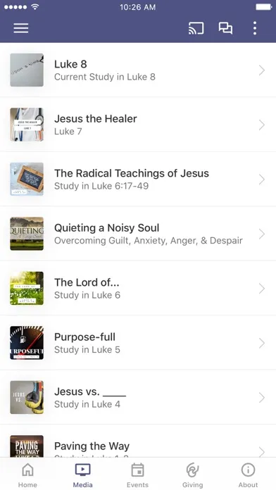 Capturas de pantalla de Roseville Baptist Church