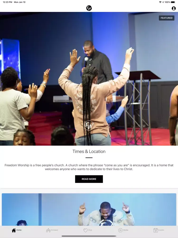 تصاویر Freedom Worship iPad 