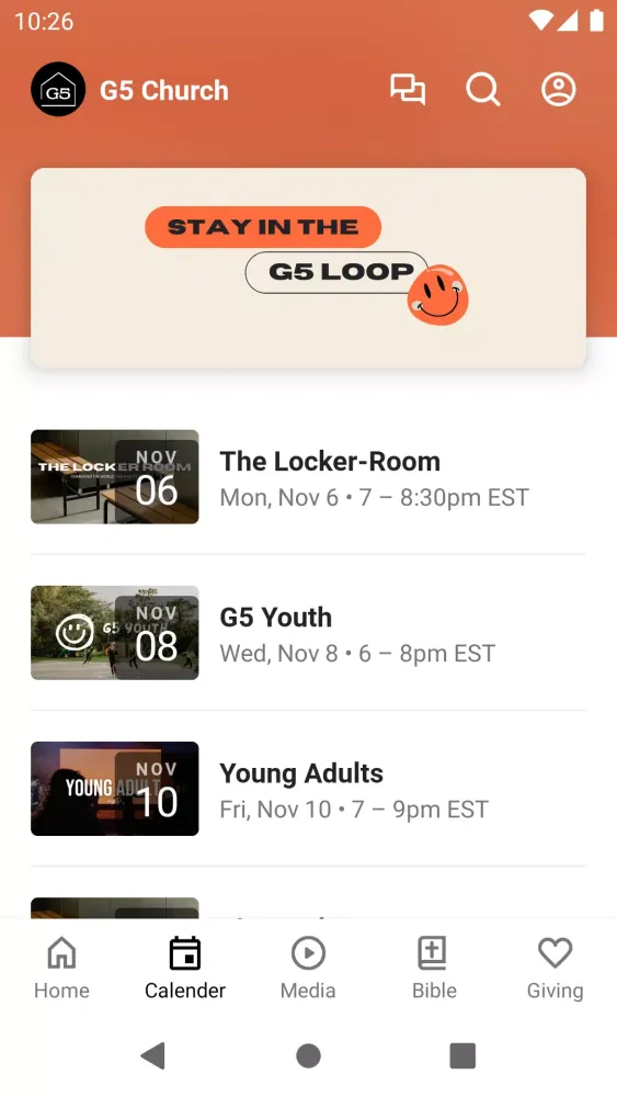 G5 Church Screenshots