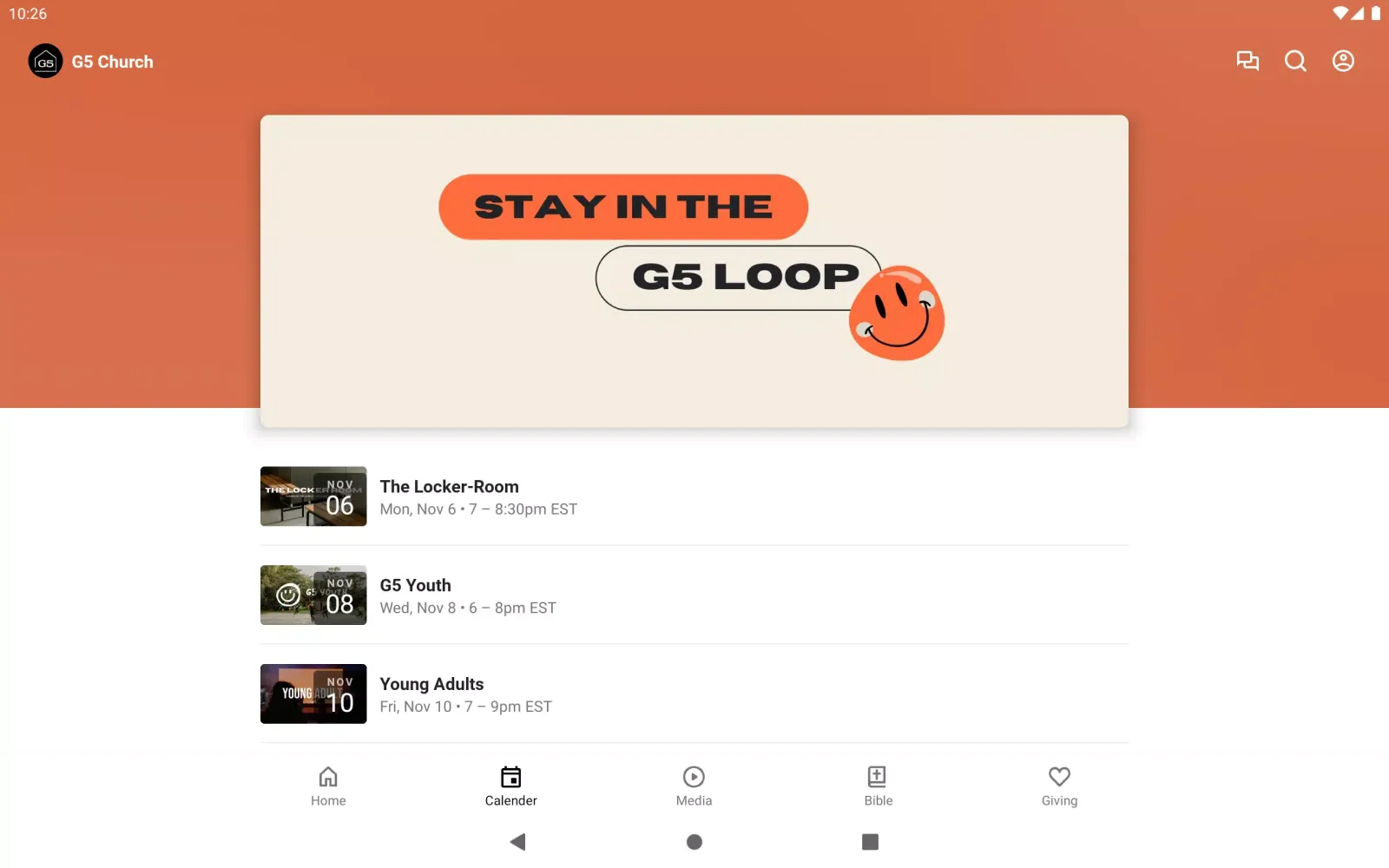 G5 Church Screenshots