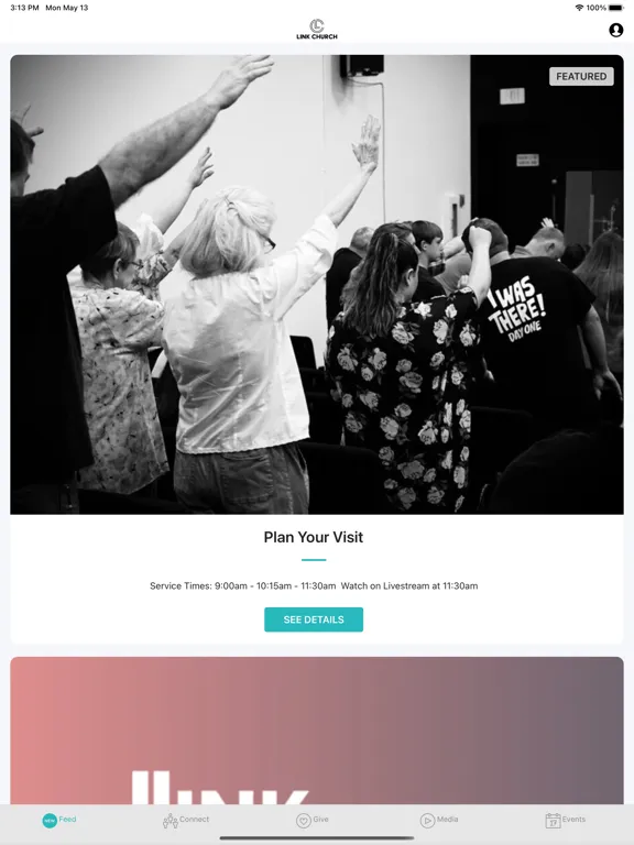 Link Church Clarksville AR iPad 應用截圖