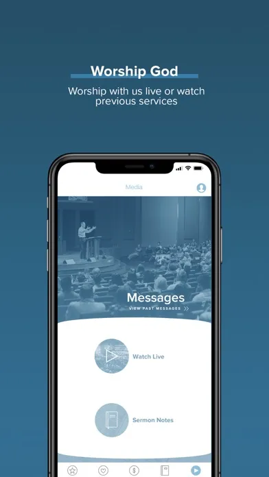 Capturas de tela do Gardendale First Baptist