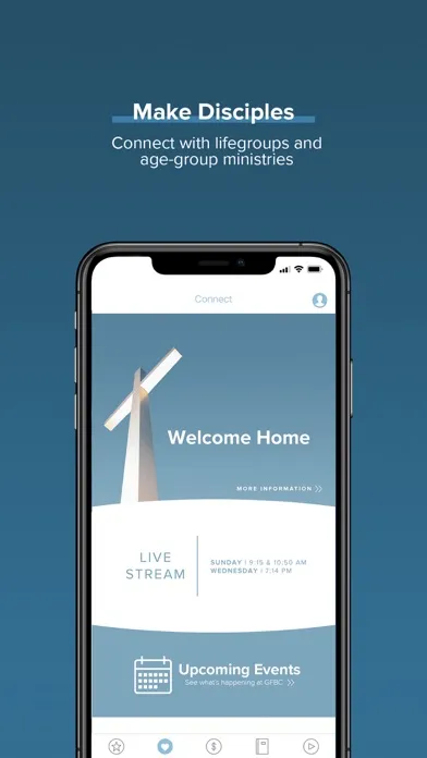 Capturas de tela do Gardendale First Baptist