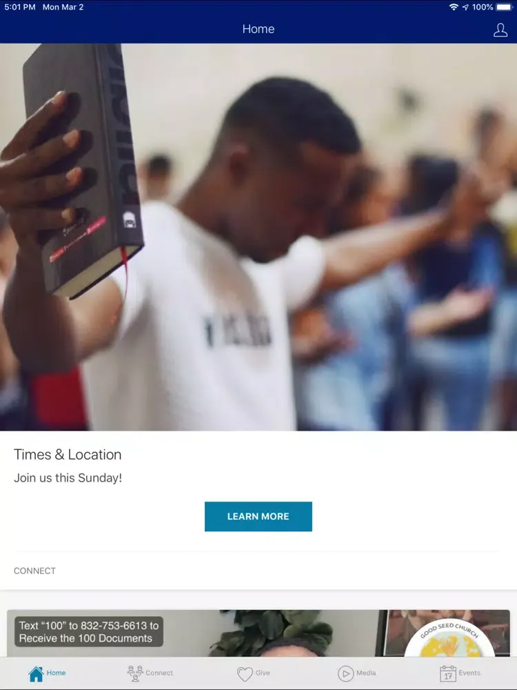 Capturas de pantalla de Good Seed Ministries iPad 