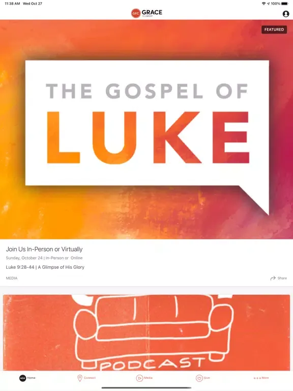 Captures d'écran de Grace Fellowship Church - KY iPad 