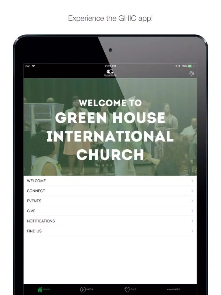 Green House Int'l Church iPad  स्क्रीनशॉट