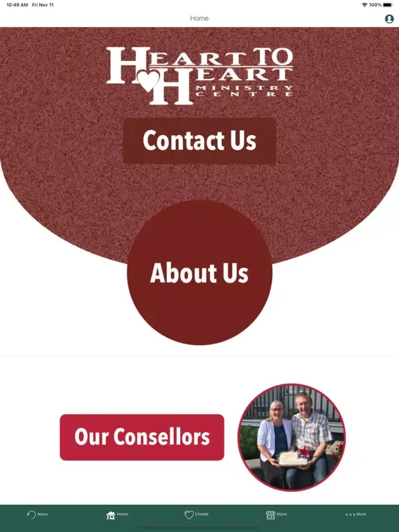 Heart to Heart Ministry Centre iPad  스크린샷