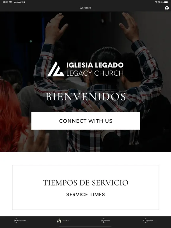 ภาพหน้าจอของ Iglesia Legado iPad 