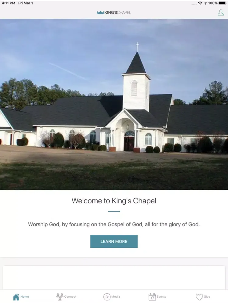 King's Chapel Presbyterian iPad  سکرین شاٹس