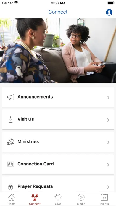 Capturas de tela do Leadway church Australia