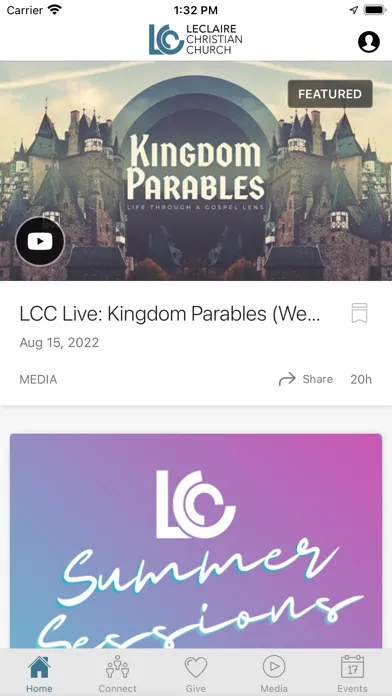 Leclaire Christian Church スクリーンショット