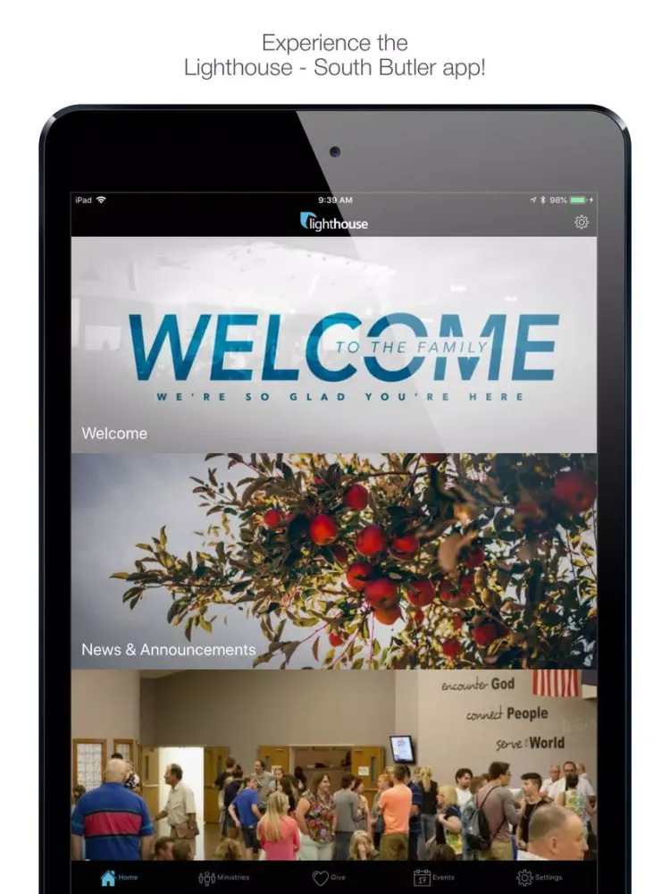Lighthouse - South Butler iPad  스크린샷