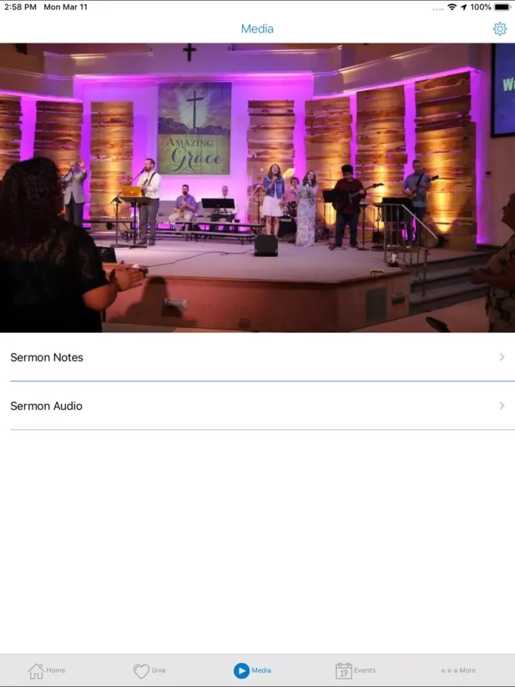 Living Waters Chapel iPad  স্ক্রিনশট