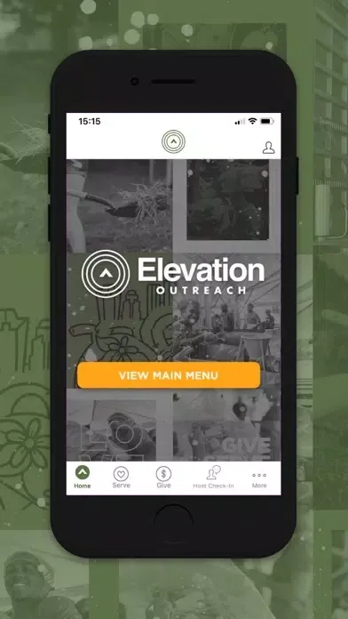 Tangkapan skrin Elevation Outreach App