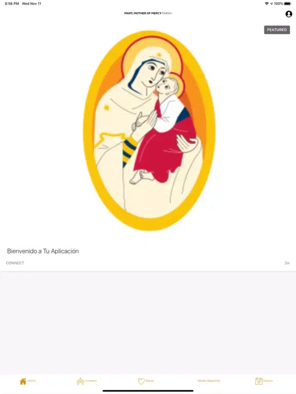 Mary, Mother of Mercy iPad  स्क्रीनशॉट
