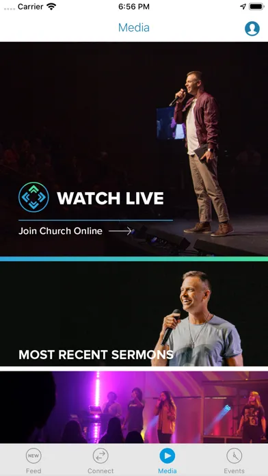 Capturas de tela do Multiply Family of Churches