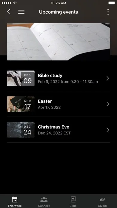 Tangkapan layar My Rhema
