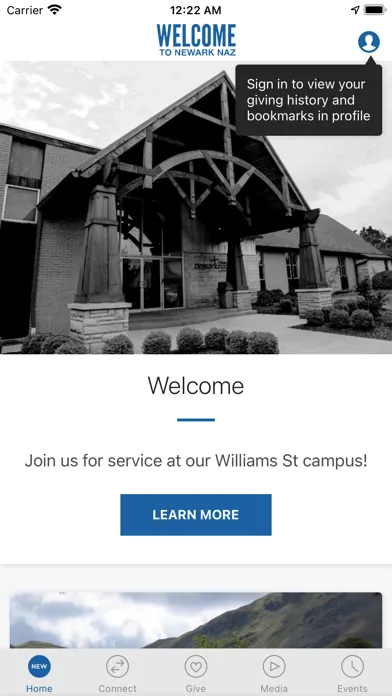 Newark Naz App Screenshots