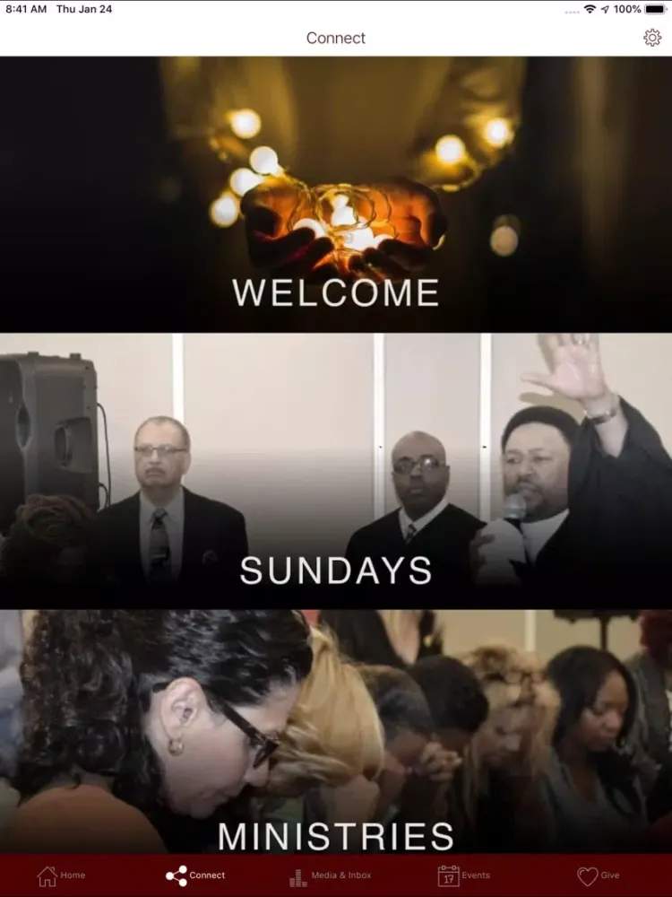 Скриншоты New Christian Harvest Church iPad 