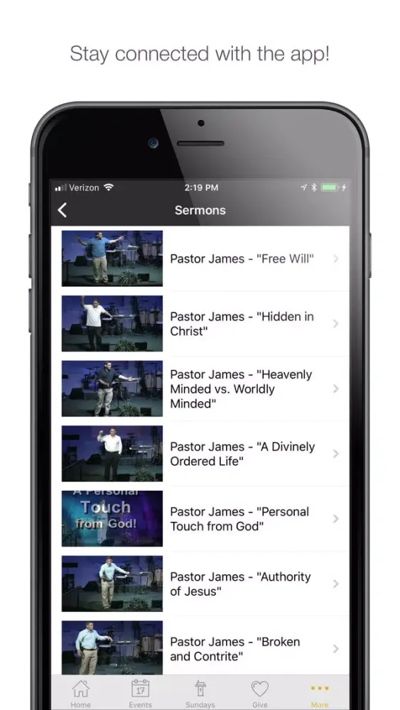 Zrzuty ekranu Oakmont Church of God
